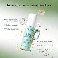 Kit complet de soins de la peau en 30 jours avec nettoyant visage à la vitamine C, peptide/niacinamide, traitement réparateur des taches, tonique exfoliant pour adultes