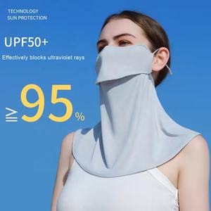 Summer Outdoor Sports Halb gesicht UV-Schutz maske Atmungsaktive Nylon-Hals abdeckung zum Radfahren - Product Image 2