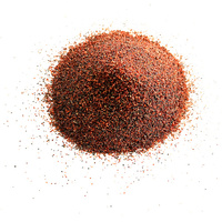 Sable de grenat rouge 20-40 30-60 Mesh, abrasif haute dureté pour le sablage, faible teneur en poussière, échantillon gratuit disponible