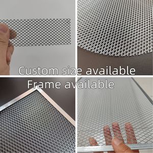 המחיר הטוב ביותר באיכות גבוהה מיקרו חור קטן אלומיניום זהב מגולוון מורחב רשת מתכת חוט פלדה מוצר - Product Image 5