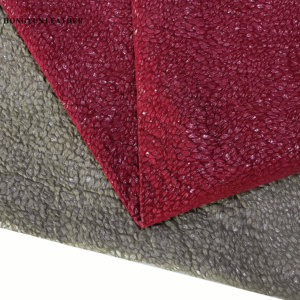 Không thấm nước thân thiện với môi chống mài mòn lông kết cấu sợi nhỏ da tổng hợp màu sắc tùy chỉnh cho túi giày trang trí - Product Image 2