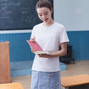 T-shirt blanc pour hommes en gros Qualité personnalisée 100% POLYESTER T-shirt ample surdimensionné à épaules tombantes pour les jeunes - Product Image 3