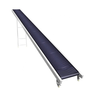 Convoyeur à bande mobile pliable Dahan B500, bande en PVC, vitesse réglable, 220V/380V, couleur acier, facile à nettoyer, pour usines et fermes - Product Image 2