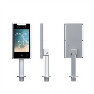 Torniquete Inteligente con Reconocimiento Facial, Impermeable, de Alta Definición, Control de Acceso RFID, Trípode, Cilindro Acrílico, Pantalla LCD - Product Image 1