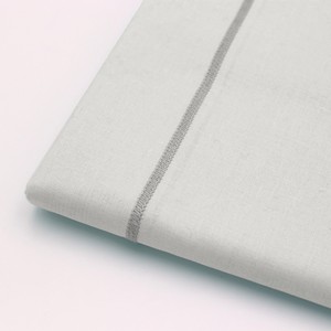 Juego de sábanas de percal blanco hipoalergénico de fabricación italiana, calidad de larga duración, tacto suave, incluye funda de almohada y funda Nórdica - Product Image 4
