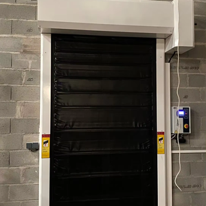 <span class=keywords><strong>Cremallera</strong></span> rápida para reparación automática, puertas enrollables de PVC de alta velocidad, puertas enrollables aisladas para refrigerador y congelador - Product Image 2