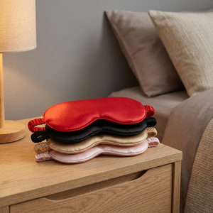 Masque de sommeil élégant en soie pour le camping et la randonnée pour les mariages et les promotions - Product Image 3