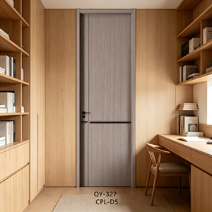 Porte intérieure moderne en MDF pour condo, finition <span class=keywords><strong>CPL</strong></span> de luxe, insonorisée, ignifuge, protection environnementale, chambre, cuisine, salon - Product Image 3