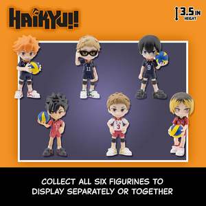 Caja Sorpresa YuMe <span class=keywords><strong>Haikyuu</strong></span> Japón (1 Paquete) <span class=keywords><strong>Figuras</strong></span> Misteriosas de PVC de 35'' con Temática Deportiva, Coleccionables para Niños, Regalo de Cumpleaños o Festividades - Product Image 3