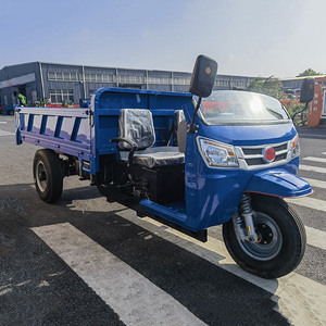 Kargo tiga roda terbuka sepeda motor Diesel minyak bermotor penumpang memuat kendaraan industri truk transportasi 3000kg - Product Image 2
