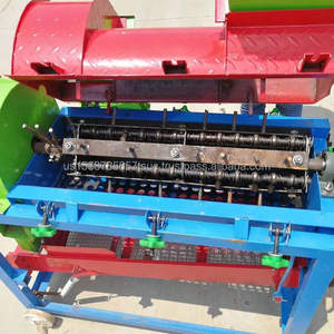 เครื่องจักรแยกเปลือกและนวดเมล็ดพืชอัตโนมัติสำหรับถั่วเหลือง ข้าวฟ่าง ข้าวสาลี ข้าวโพด ผลผลิตสูง กำลังการผลิต 400-2000 กก./ชม. - Product Image 5