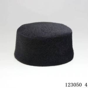 Gorro de oración de nuevo diseño, cálido, de piel sintética de visón, con carcasa rígida, gorro islámico para hombres musulmanes. - Product Image 6
