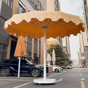 Parasols et Ombrelles Extérieurs Grande Taille Étanche Pliable Télécommandé pour Jardin et Plage – Modèle Ciel Étoilé - Product Image 3