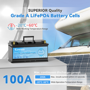 EU Kepworth <b>12V</b> 120Ah <b>Battery</b> Pack 12.8v 120ah Lithium Ion <b>Battery</b> 1536wh Lithium <b>Battery</b> With Blue Tooth for Marines - Product Image 4