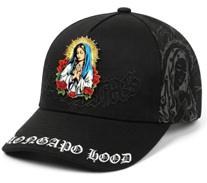 Casquettes de baseball originales G5 31 El Mago en daim de haute qualité, casquettes Rico à visière incurvée avec strass - Product Image 6