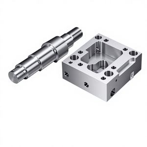 ชิ้นส่วนสแตนเลส/อะลูมิเนียม/ทองเหลือง กลึงด้วยเครื่อง CNC ความแม่นยำ 0.01 มม. ชิ้นส่วนประกอบที่มีความละเอียดสูง ตัวเรือนเพลา MOQ 10 ชิ้น รับผลิตแบบ OEM - Product Image 1