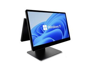 Sistema POS All-in-One e Software per Vendita al Dettaglio, Macchine POS Android da 15.6" con Doppio Schermo, Sistemi di Registratore di Cassa - Product Image 1