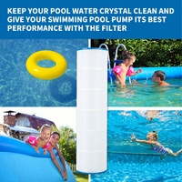 Filtro de repuesto para bomba de piscina doméstica de 48 'PLEATCO UNICEL Compatible con herramientas y accesorios para piscina