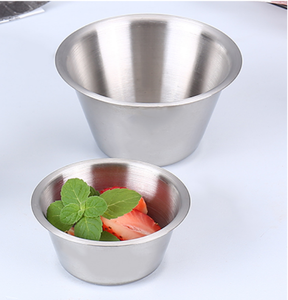 DFHS2 Tazas para Salsas de Acero Inoxidable 304 Fáciles de Limpiar, Multi-especificación, Duraderas, Tazas para Salsas Chinas - Product Image 2