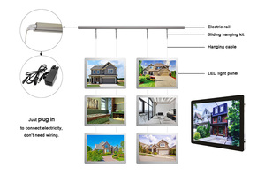 Litsign LS M2 – Boîte lumineuse LED fine et écologique pour affichage intérieur, idéale pour la publicité immobilière et les entreprises, facile à suspendre, pour vitrines. - Product Image 5