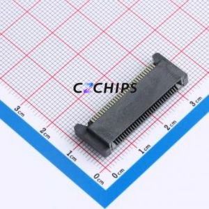 HSEC8-130-01-S-RA-TR Gold Finger Connector Connector 60P Horizontal Mount Copper Beryllium Gold - Product Image 1