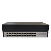 Custom5 8 10 18 20 26 28 48 Port Poe saklar jaringan 16 Port 1000Mbps jaringan Gigabit Switch 24 Port saklar Ethernet industri