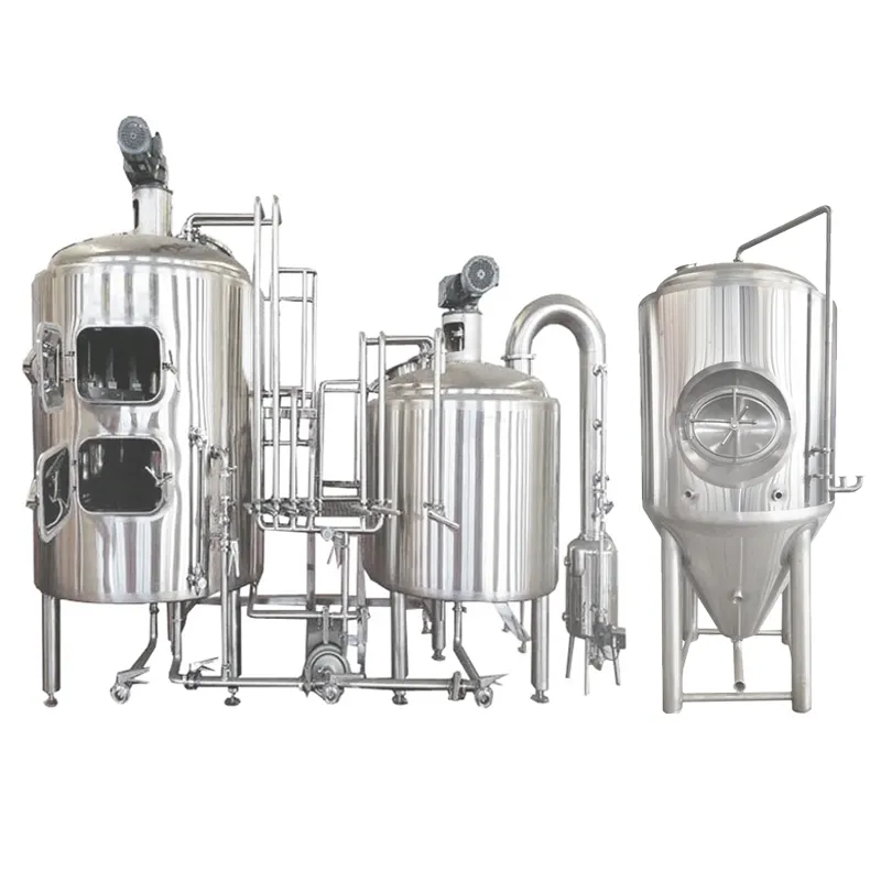 300L 500L pub/beer bar/hotel beer brewery usato micro beer brewing equipment in vendita