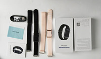 Pulseras Inteligentes para Fitness, Monitorización de Salud sin Pantalla, Rastreador de Actividad Deportiva sin Pantalla, Banda Inteligente