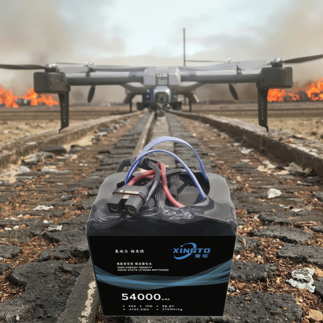 4s 6s 12s 14s 18s 24s 17000mah 20000mah 54000mah High Density 270Wh/kg 10C Discharge Semi-solid State Battery for Drone Bms Uav