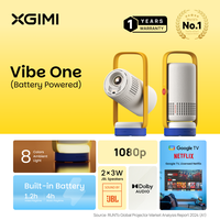Projecteur intelligent XGIMI Vibe One alimenté par batterie, 250 lumens ISO, 1080p natif, batterie intégrée, Google TV, vente en gros