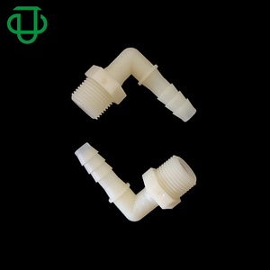 Raccords de tuyauterie en nylon de haute qualité en plastique PA66, filetage NPT 3/8, coude à trois piliers, conduites et raccords en stock - Product Image 4