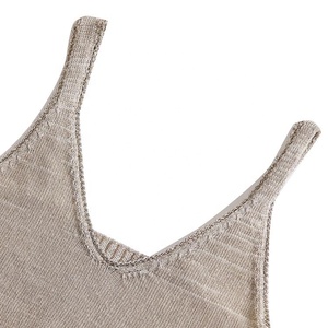 Amzn AE fb eb tiktok <span class=keywords><strong>Shein</strong></span> 2020 mode nouveau <span class=keywords><strong>sans</strong></span> manches femmes main tricoté gilets - Product Image 3