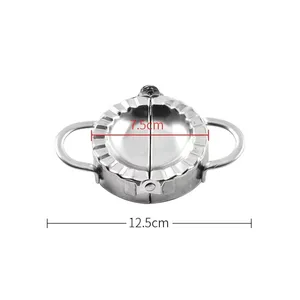만두 메이커 반죽 커터 파이 라비올리 만두 304 금형 스테인레스 스틸 과자 도구
