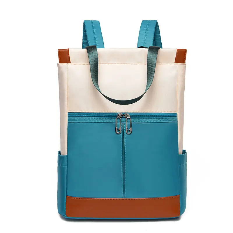 Wholesale Custom Logo Oxford Waterproof Trolley School Shoulder Bag Girls Casual Sports Travel Laptop Backpack Bags For Women