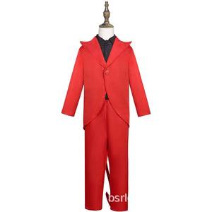 Costume de démon rouge HP pour Halloween, cosplay pour garçons et filles avec le même personnage, fête de mascarade - Product Image 3