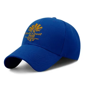 Özel spor şapkaları tasarım nakış logosu pamuk boş nefes açık beyzbol şapkası