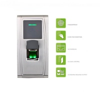 Sistem Kontrol Akses Pintu Sidik Jari Biometrik Tahan Air ZK MA300 IP65 TCP/IP RS485 Sistem Absensi Kartu Logo Dapat Disesuaikan