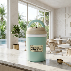 Nevera Portátil de Plástico Aislada y Resistente de 3L |   Enfriador de Bebidas Portátil, Ligero y Ecológico, Libre de BPA, para Camping, Pesca y Picnic - Product Image 3