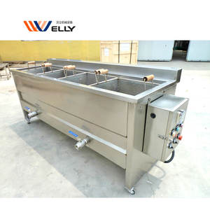 Máquina blanqueadora de gran capacidad para espárragos, setas shiitake, larvas, bolas de tapioca, pan, frutas y repollo - Product Image 3