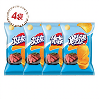 Divertidos Bocadillos Inflados Salados de Alta Calidad con Certificación ISO, 70g, Papas Fritas Estilo Coreano, Tiras de Papas con Kimchi, Snacks Inflados Orion Food