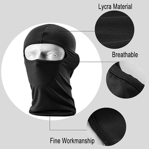 Balaclava légère en spandex respirant pour homme, <span class=keywords><strong>masque</strong></span> intégral pour vélo, <span class=keywords><strong>masque</strong></span> de ski, <span class=keywords><strong>masque</strong></span> facial balaclava - Product Image 4