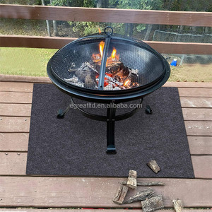 Alfombrilla Ignífuga de Doble Cara para Debajo de la Parrilla, Resistente al Aceite y al Agua, para Chimenea Interior, Hoguera y Cocina Exterior - Product Image 6