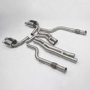 Échappement Valvetronic en titane personnalisé pour Benz AMG C43 W205 3.0T M276 2016-2018, système de soupape de silencieux haute performance - Product Image 6