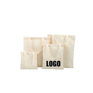 Sac de shopping écologique personnalisé en toile de coton réutilisable, sac fourre-tout avec logo personnalisé - Product Image 1