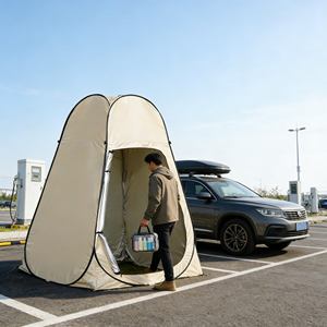 Tente <span class=keywords><strong>de</strong></span> douche <span class=keywords><strong>de</strong></span> camping robuste, directement <span class=keywords><strong>de</strong></span> l'usine, idéale pour les bains en plein air - Product Image 3