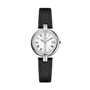 ใหม่นาฬิกาผู้หญิงนาฬิกาข้อมือธุรกิจที่ทันสมัยและเรียบง่ายหน้าปัดกลมนาฬิกาควอตซ์พร้อมแสดงวันที่ - Product Image 1