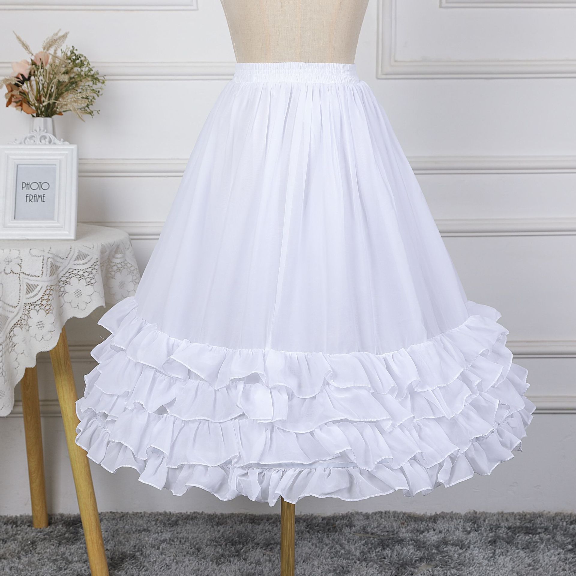 sachin and babi light blue dress Jupon 125 1950s Style Short Petticoat main image 1