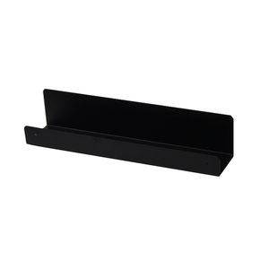 Ripiani galleggianti per doccia a parete organizzatore ripiani per bagno <span class=keywords><strong>cucina</strong></span> doccia ripiano nero 18.8 pollici/48CM - Product Image 3