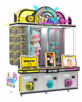 Machine à griffes énergique, distributeur de jeux d'arcade, multi-joueurs, équipement de jeu à prix en métal et plastique, prise universelle, garantie 1 an