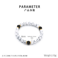 Bracelets élégants en pierres naturelles œil de tigre et améthyste multi-éléments, vente en gros, pour l'anniversaire
